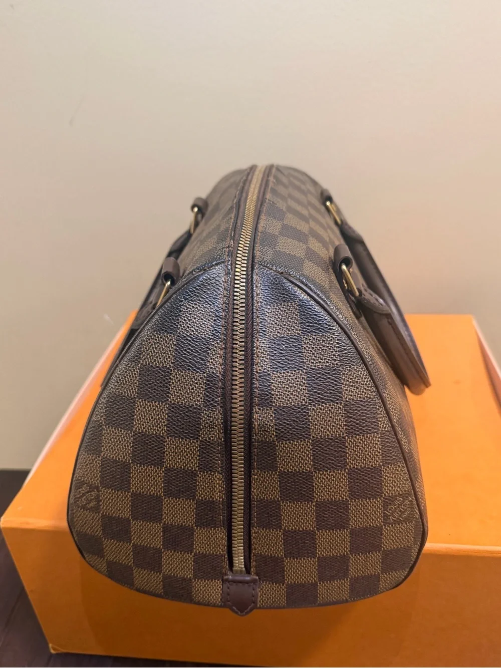 Vintage Louis Vuitton Ribera MM in Damier Ebene, style N41434